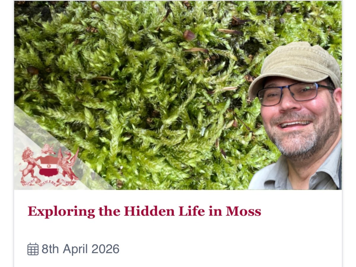 Moss Safari’s ‘sell out’ lunchtime event for the Linnean&nbsp;Society